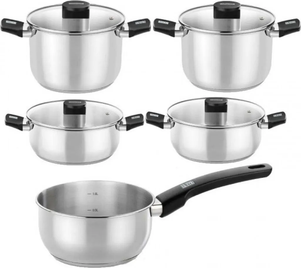 Batterie de cuisine complète pour plaques induction et repas de famille