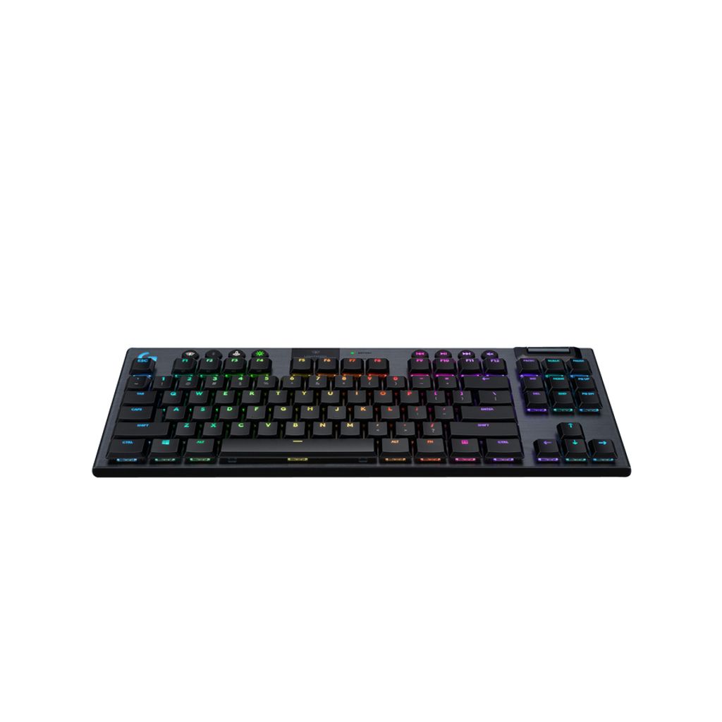 Logitech Gaming G915 TKL - Tastatur - Hintergrundbeleuchtung - USB, Bluetooth, LIGHTSPEED - AZERTY - Französisch - Tastenschalter: GL Tactile - Kohle