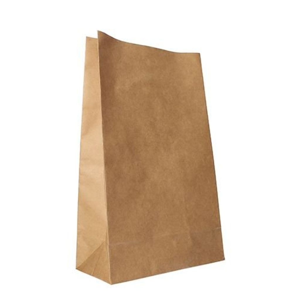 Papstar Blockbodenbeutel, Kraftpapier 36 x 22 x 11 cm braun 2 x 250 Stück