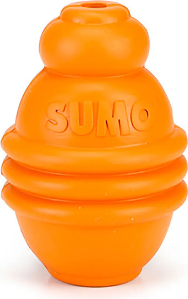 Beeztees Sumo Play Orange Jouet de Dentition Robuste pour Petit Chien - 4