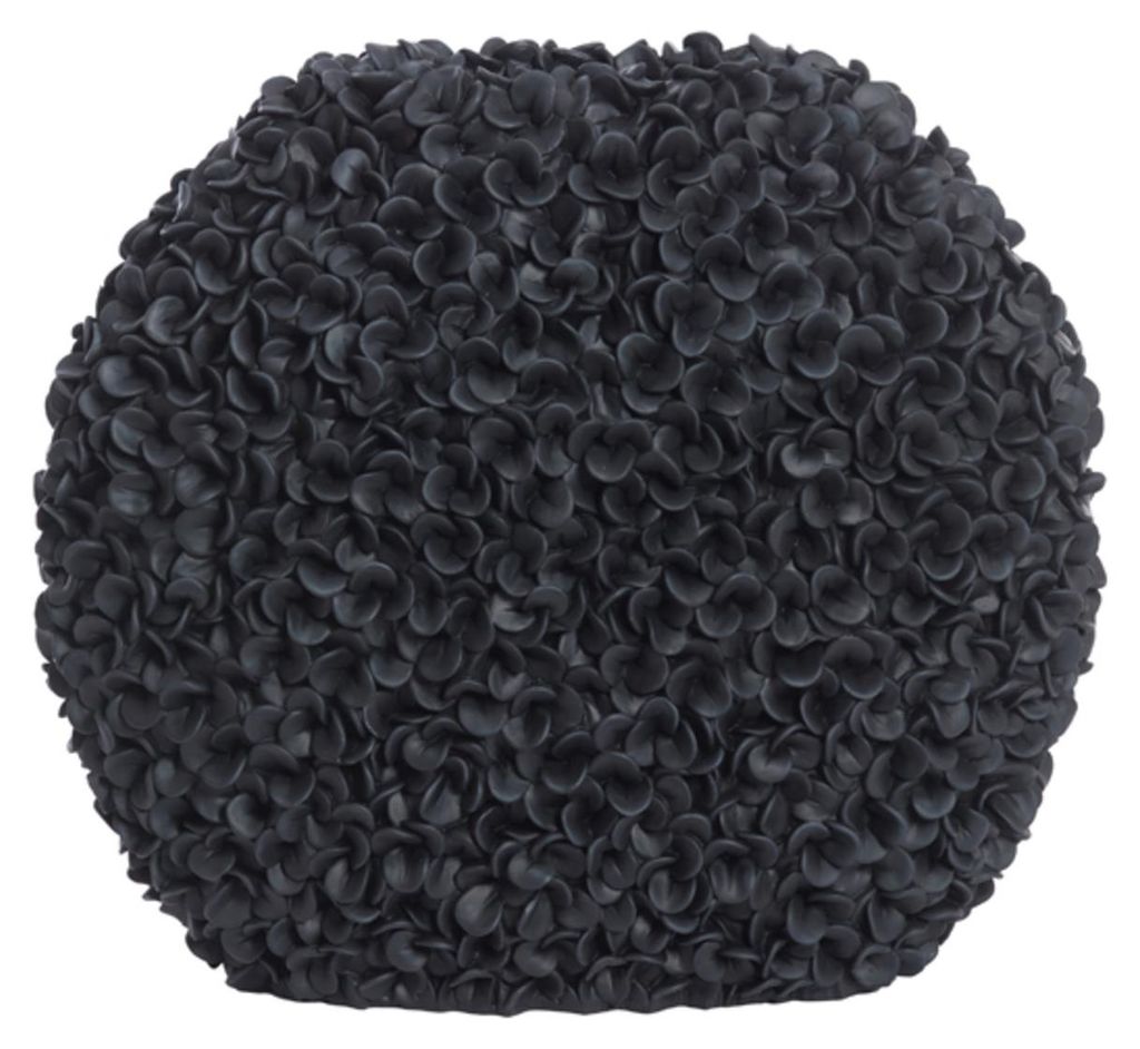 Wazon Light & Living PHYLIA plastik mat czarny – 52x23x46,5 Zdjęcie produktu 