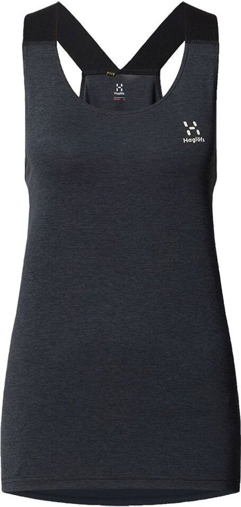 Haglofs Ridge ärmelloses T-shirt Grau S Frau Grau S