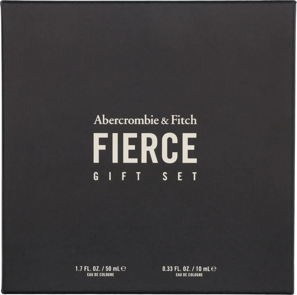 Fierce Cologne coffret parfum 50ml et format voyage 10ml masculin