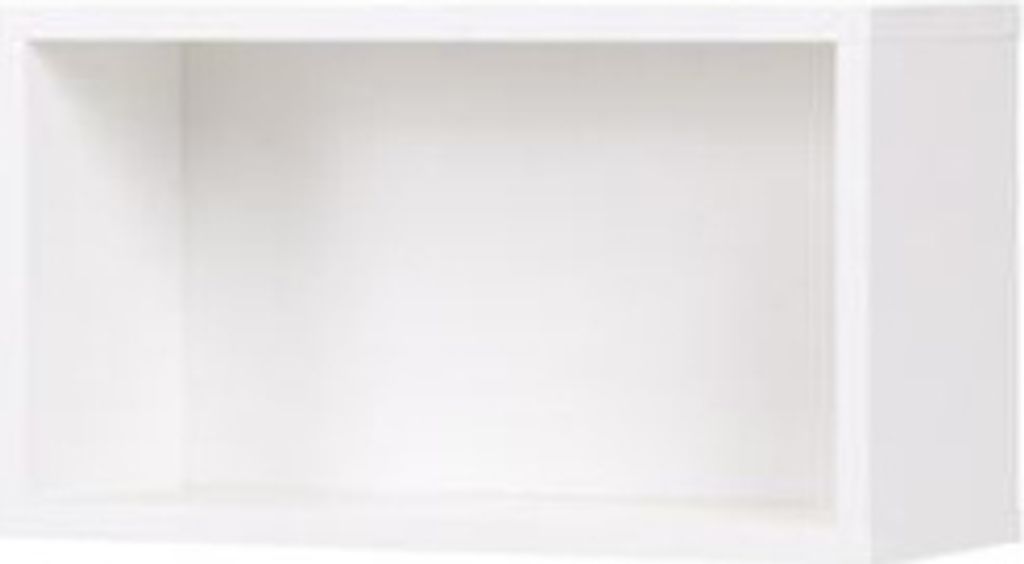 Mensola sospesa 45 cm LIONU - bianco Immagine del prodotto 