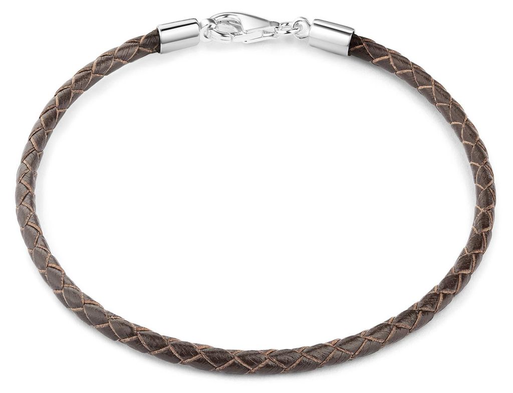 MATERIA armband van Matthias Wagner, met kralen, bruin Productafbeelding 