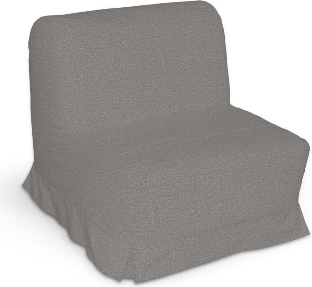 Dekoria Bezug für Lycksele Sessel mit Kellerfalten, grau, Bezug für Lycksele Sessel