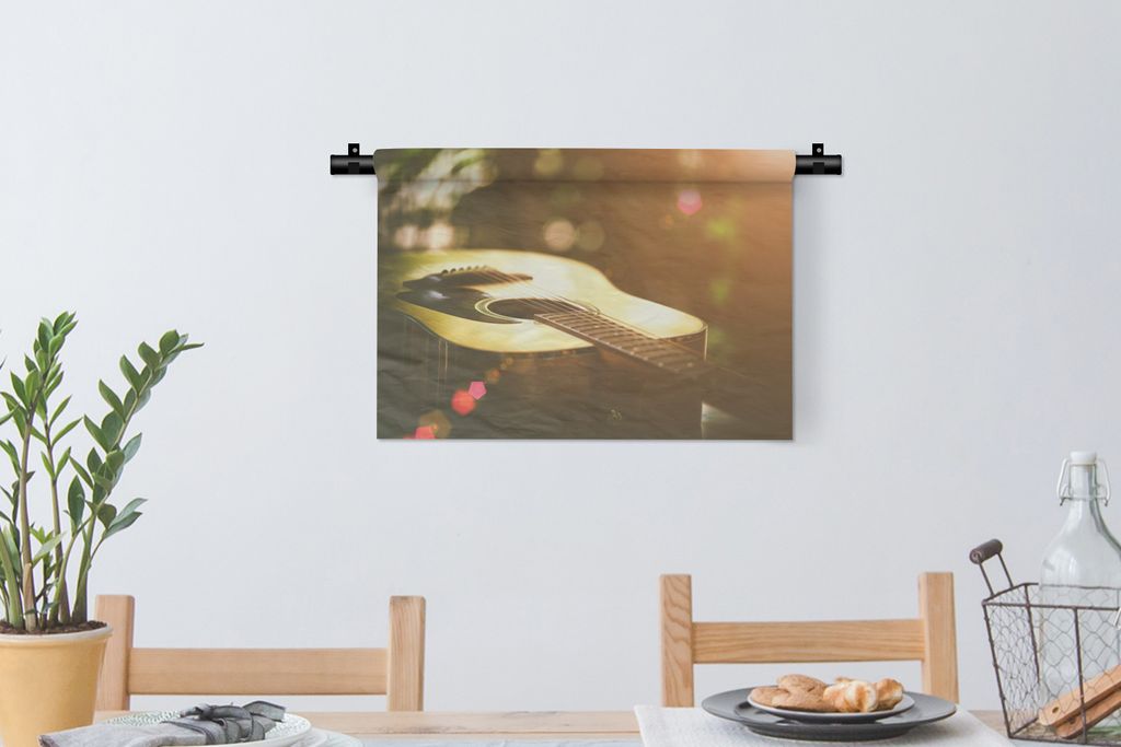 MuchoWow® Wandteppich Wandbehang Abstraktes Porträt einer Produktbild 