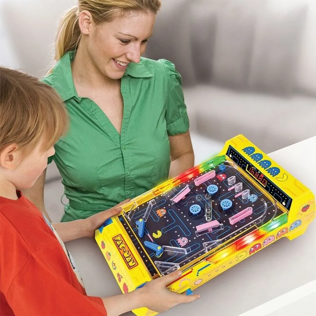 Mini flipper de table Pac-Man Smash-a-Ghost Arcade pour enfants - 8