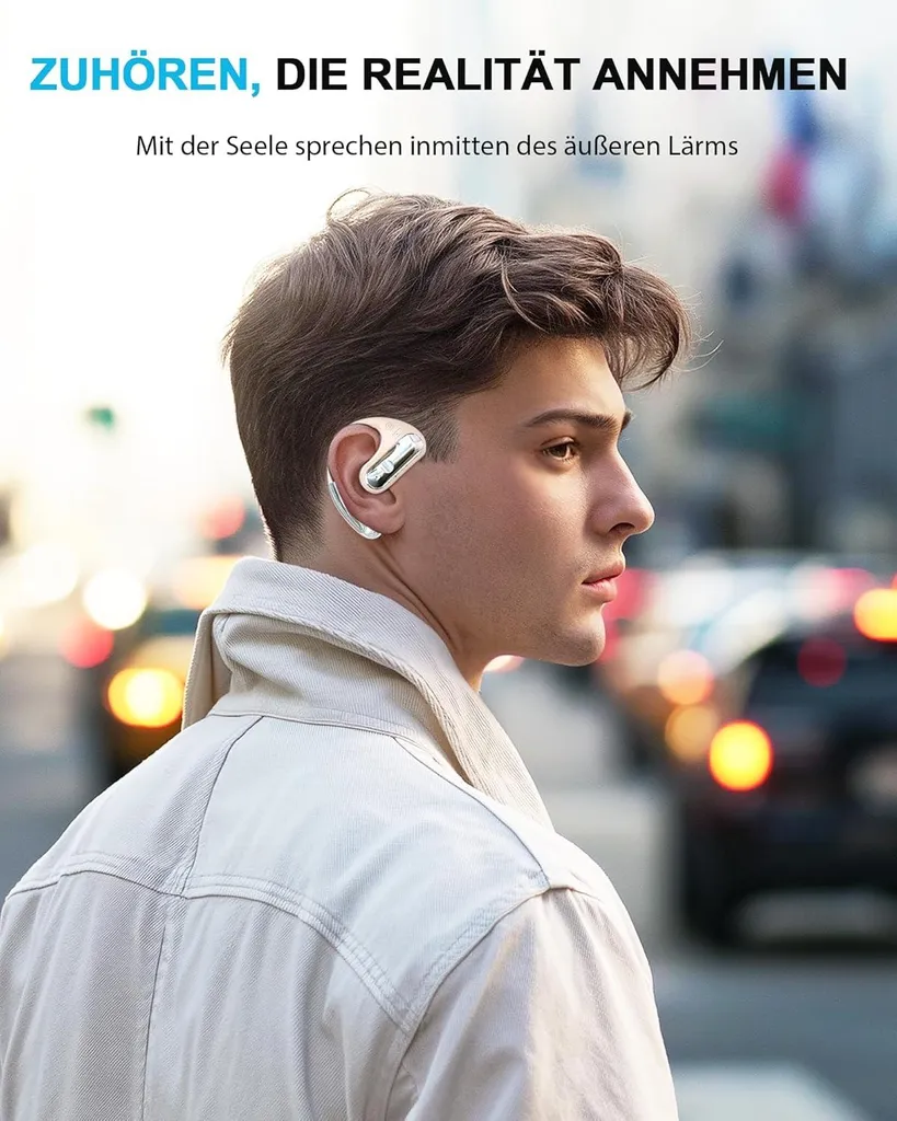 Auricolari Bluetooth 5.3 Sport IP7 con 4 Microfoni ENC e LED Power - 6