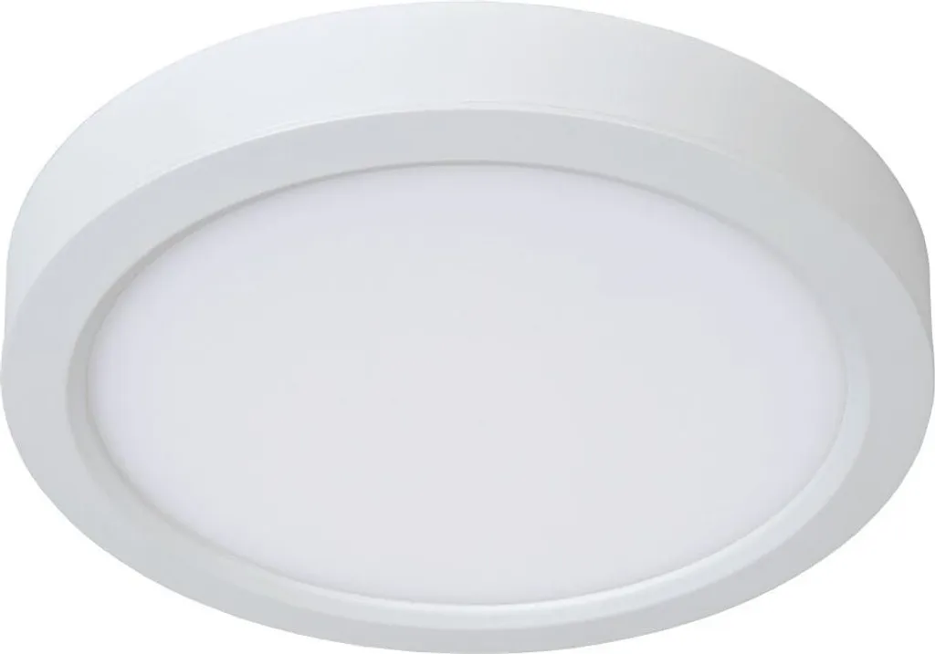 Plafonnier LED 18W 3000K Lucide pour cuisine, chambre et couloirs