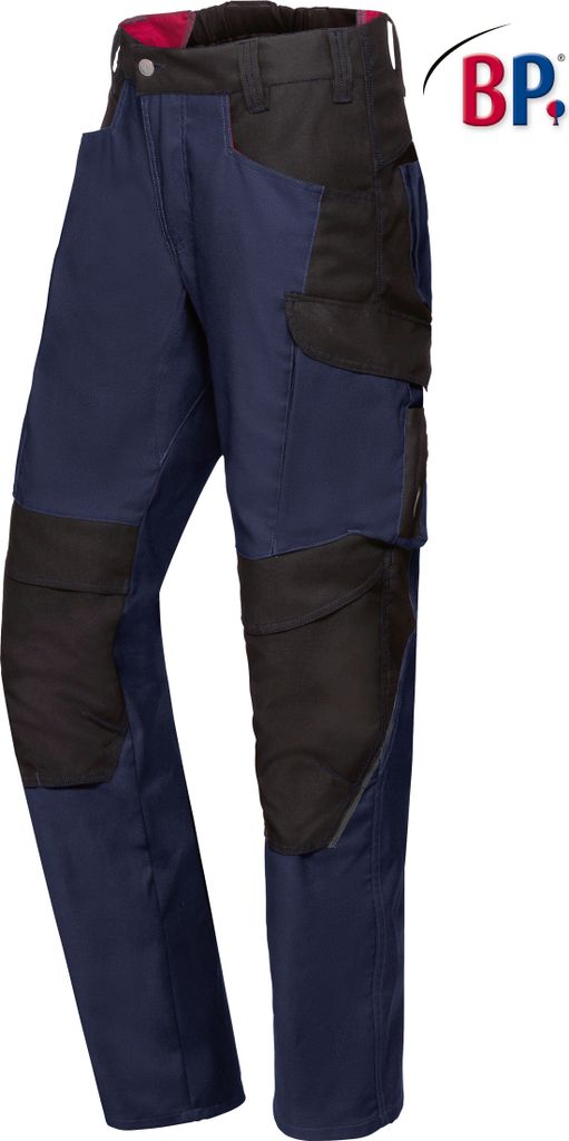 BP Arbeitshose für Herren - nachtblau/schwarz - 52n