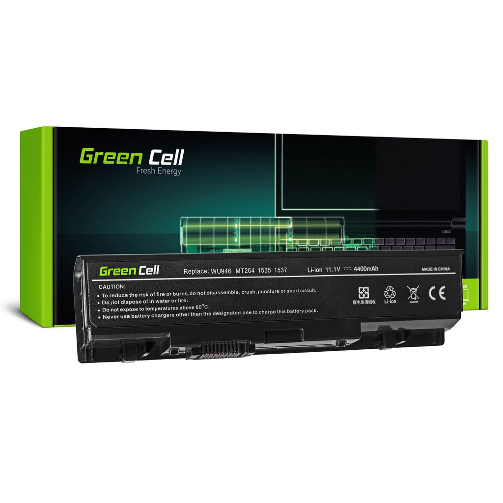 Green Cell Laptop Akku WU946 für Dell Studio 15 1535 1536 1537 1550 1555 1557 1558 PP33L PP39L
