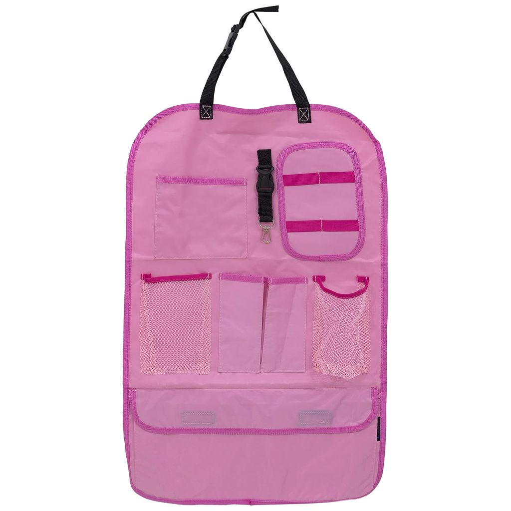 Auto Rücksitz Organizer Kinder, ca. 41 x 64 cm, pink von Produktbild 