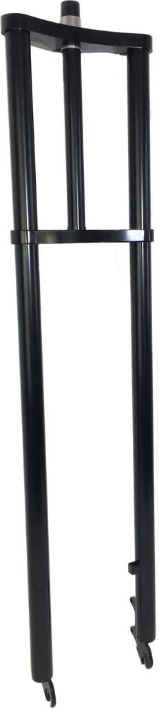 Extra breite Doppelbrückengabel, 900 mm, schwarz für 20-28 Reifen 1 1/8 Schaft
