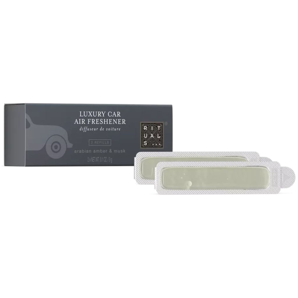 RITUALS Homme Autoparfum Nachfüll-Set - Rituals Homme Autoduft 2x3g erfrischt mit rauchigem Amber & Moschus