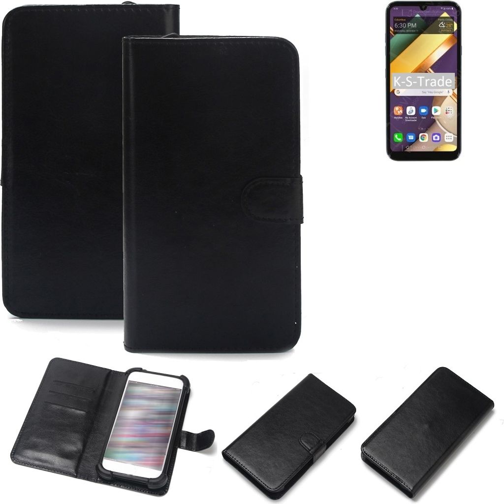 K-S-Trade Handyhülle Schutzhülle kompatibel mit LG Electronics Premiere Pro Plus Handy Schutz Hülle Handyhülle Bumper schwarz 1x