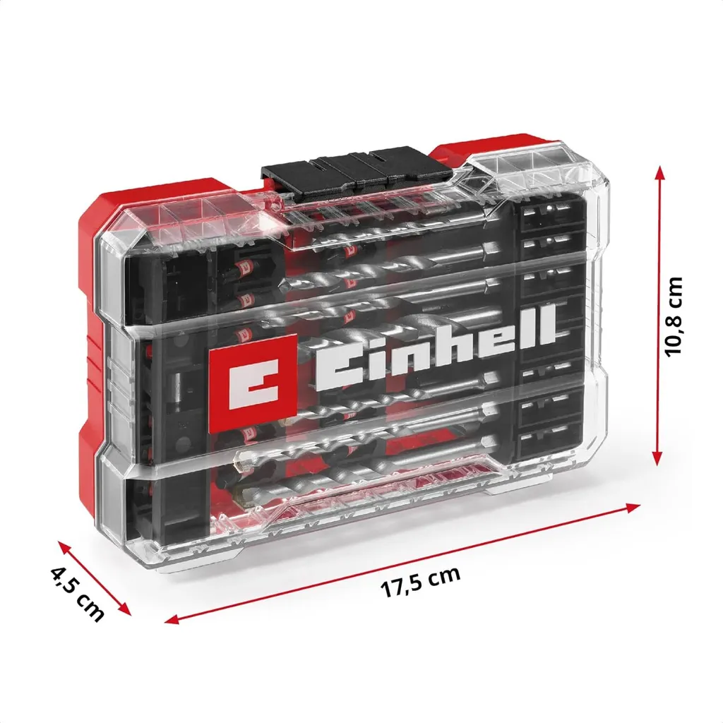 Coffret d'accessoires de perçage et vissage mixte 39 pièces Einhell - 16
