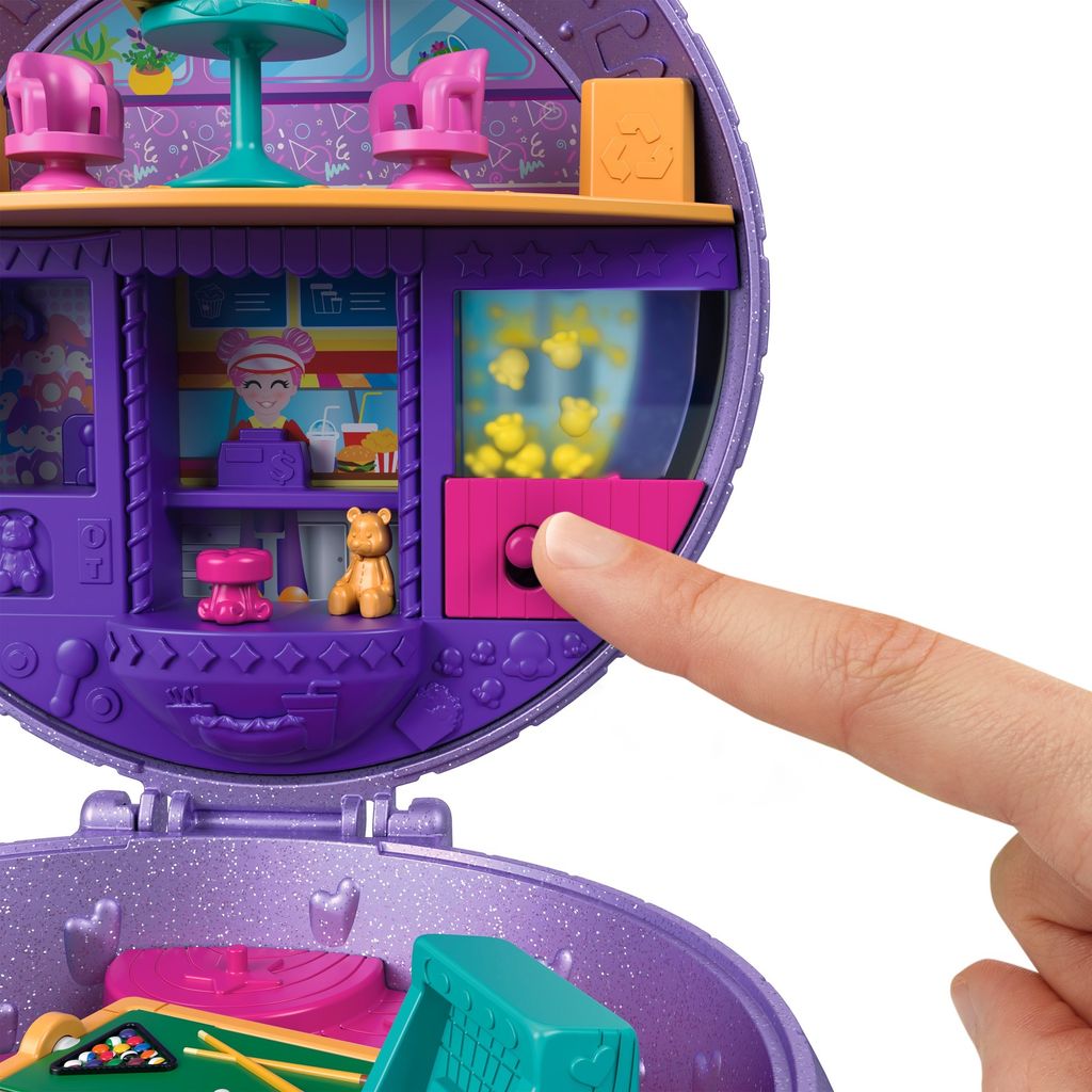 Polly Pocket Doppelspaß Rollschuhdisco Schatulle, zum Thema Produktbild 4