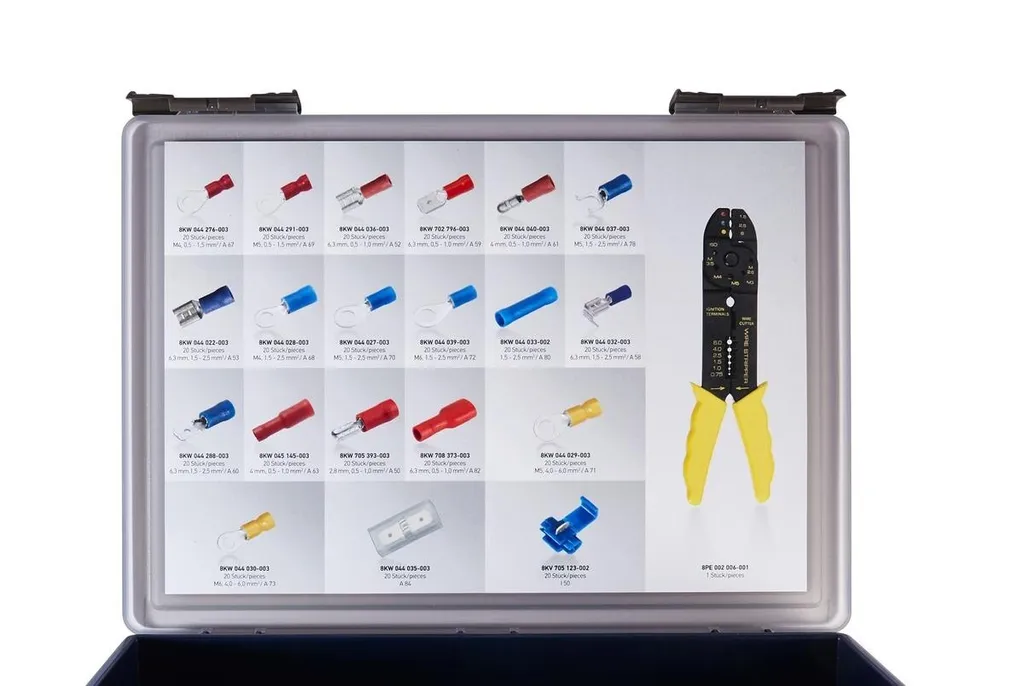 Assortiment HELLA de 401 connecteurs de câbles divers pour électricité - 6
