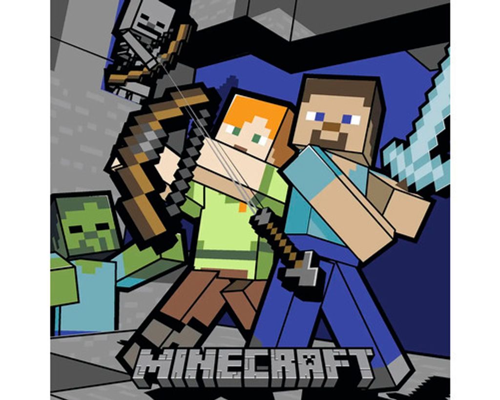 Vankúš Minecraft 40x40 cm Obrázok produktu 