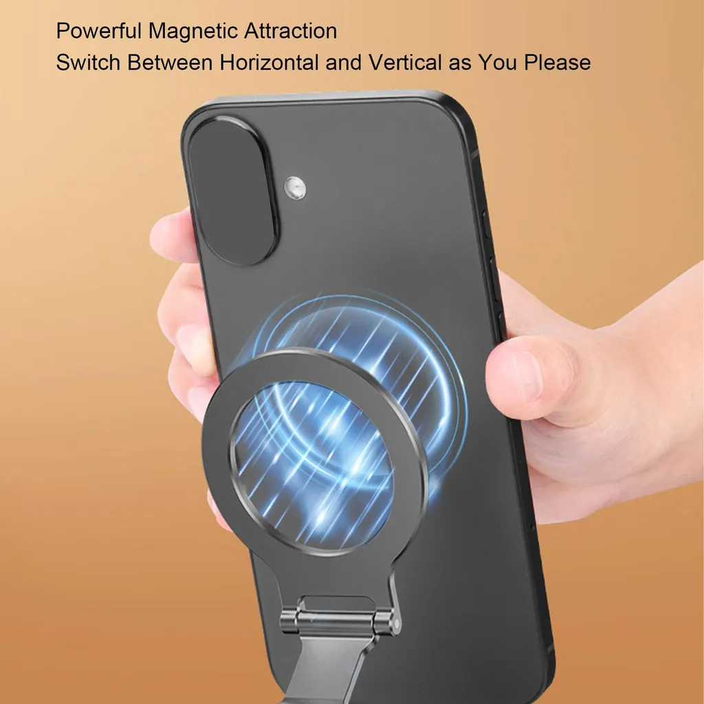 Support magnétique smartphone anti-vibration avec sabot et vis 1/4 po