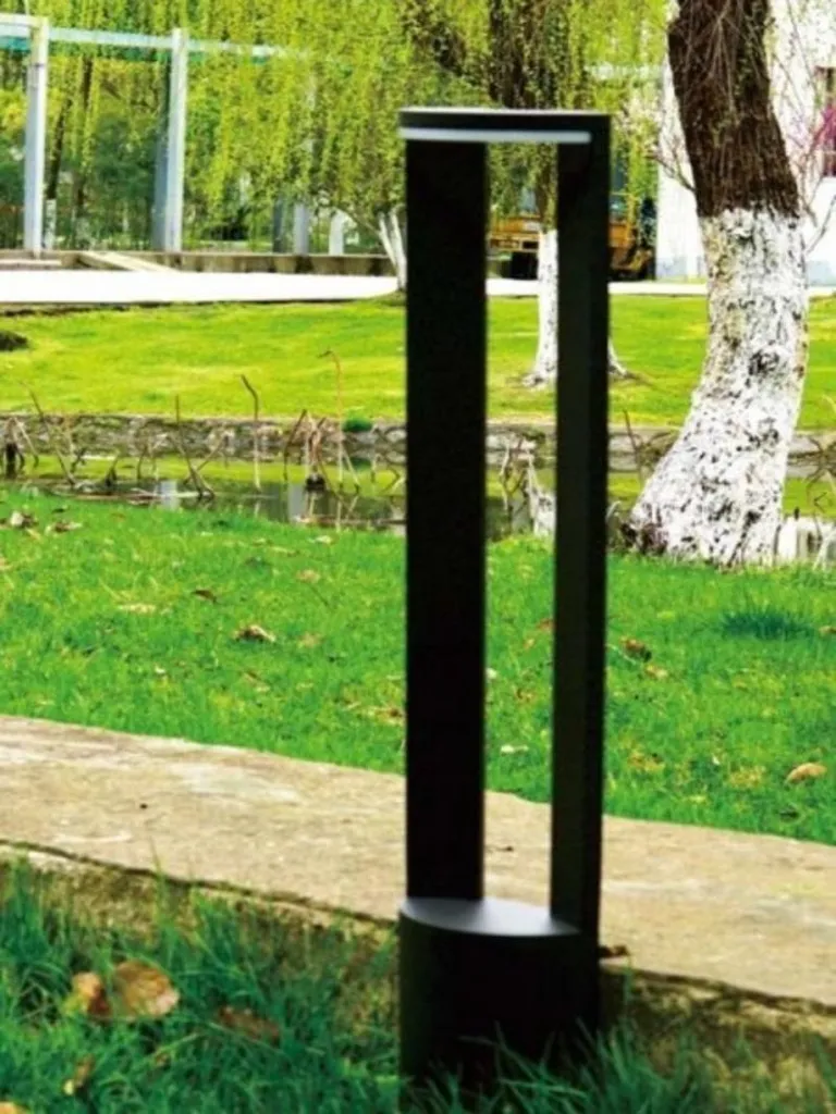 Lampadaire LED d'extérieur Mountfield Elba Noir - Éclairage de Jardin