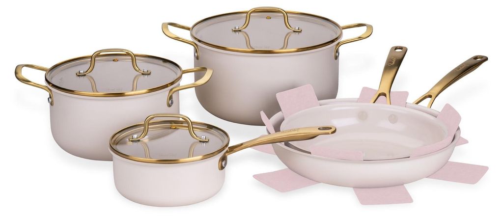 Fackelmann x Pamela Reif Signature Topf- und Pfannen-Set, Produktbild 