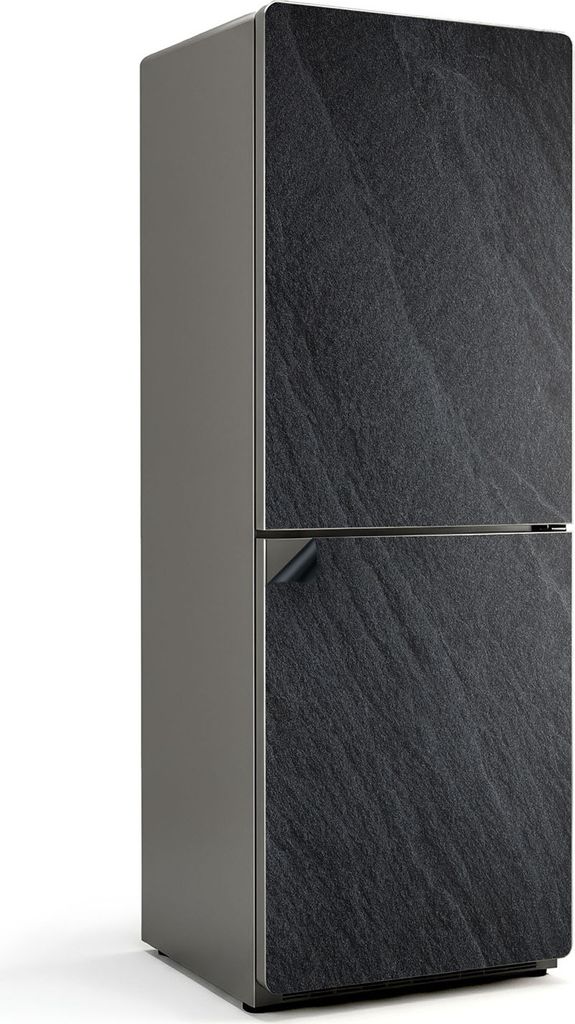Die Struktur von Naturstein – Magnetische Kühlschrank Abdeckung – Dekorfolie magnetisch Küche – Kühlschrank Magnet Deko – selbstklebende...