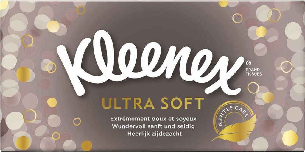 Mouchoirs Kleenex Ultra Soft 3 couches, 64 pièces Image du produit 