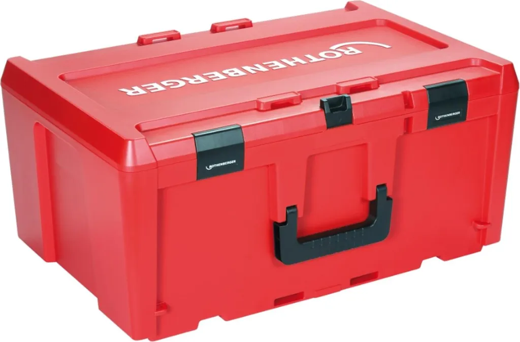 Rangement Outils ROTHENBERGER ROCASE 6427 Coffret Vide Rouge Robuste
