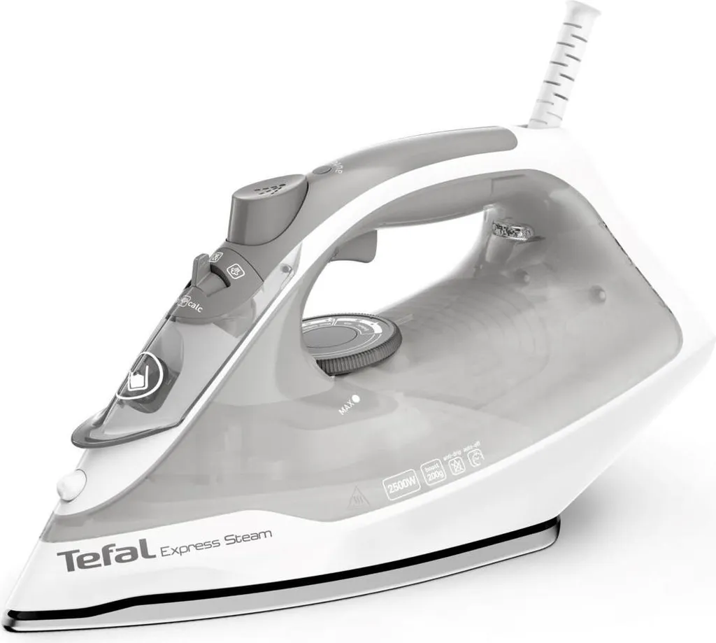 Ferro a Vapore Tefal Express Steam FV2863E1 2500W Grigio e Bianco