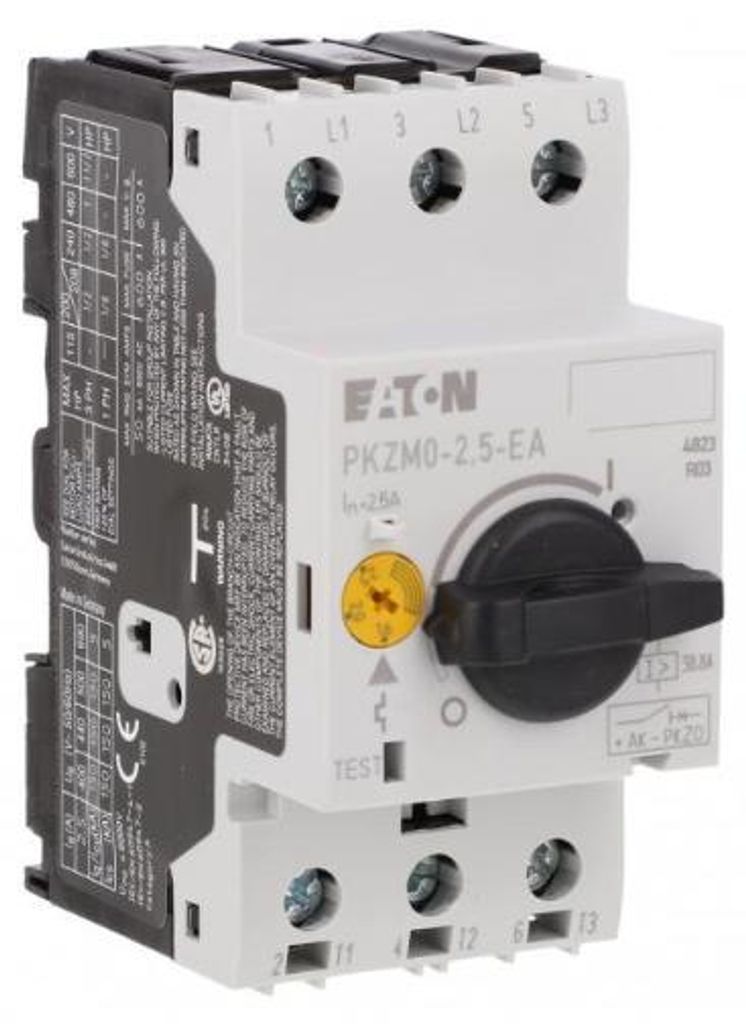 Interruttore motore 3P 0,75kW 1,6-2,5A 189900 Eaton Immagine del prodotto 