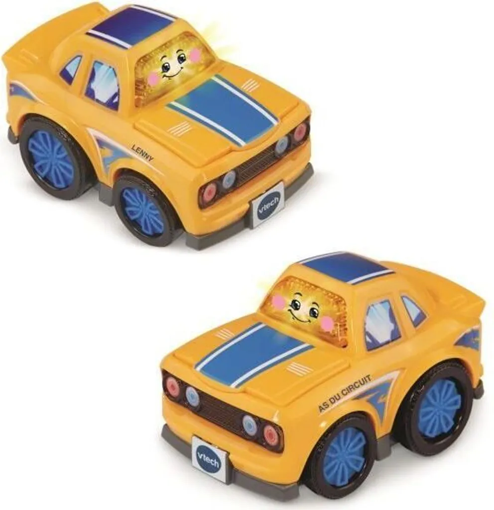 Circuit de Voitures Vtech Super Tour Duo Challenge - Jeu de Course 3D