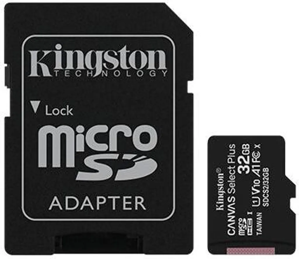 Kingston 128GB MicroSDXC Canvas Select Plus SDCS2 Classe 10 UHS-I