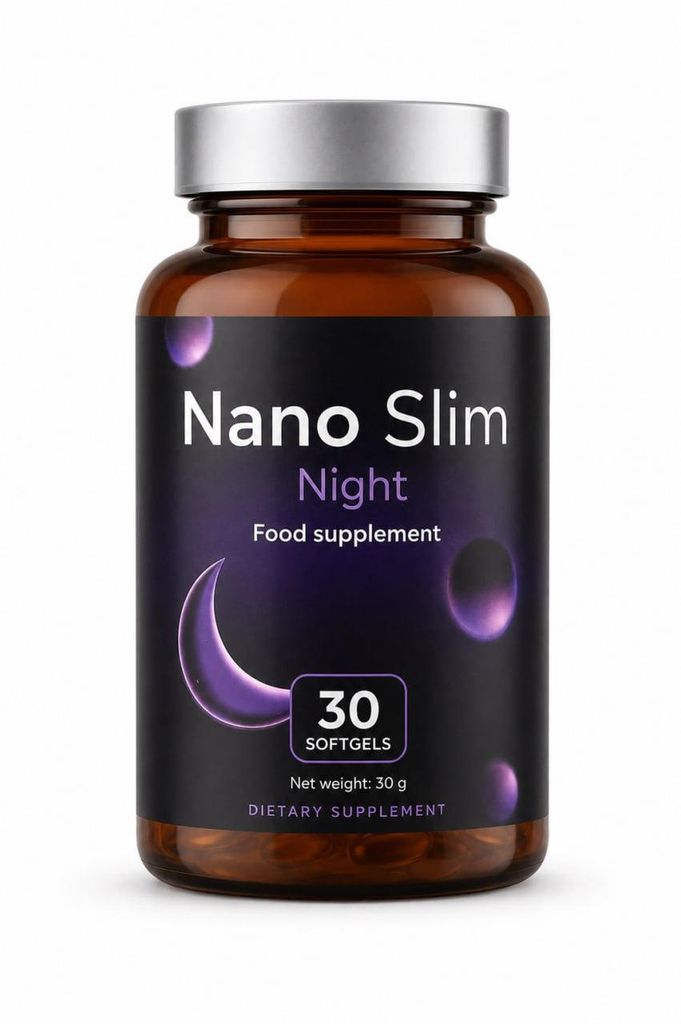Nano Slim Night – Unterstützung von Schlaf & nächtlichem Wohlbefinden – 30 Softgels