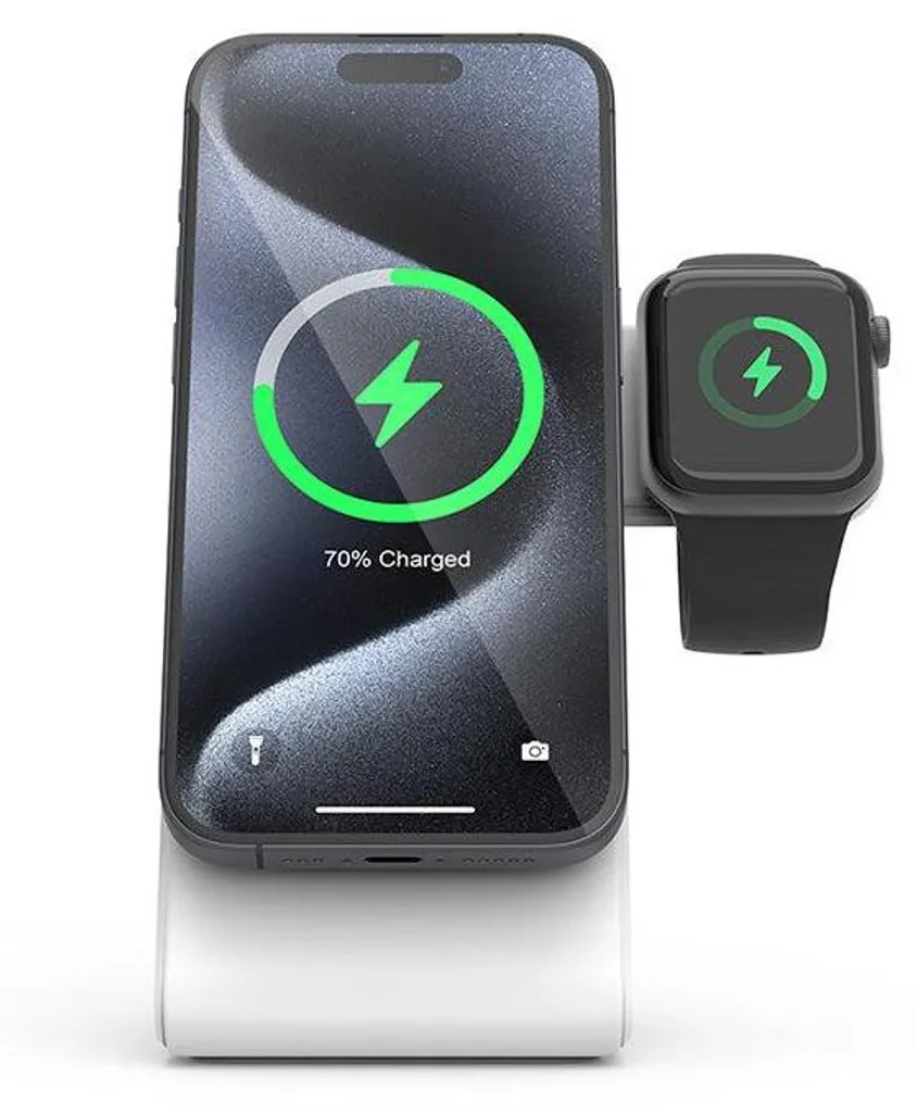 Station de charge sans fil induction Qi universelle design slim