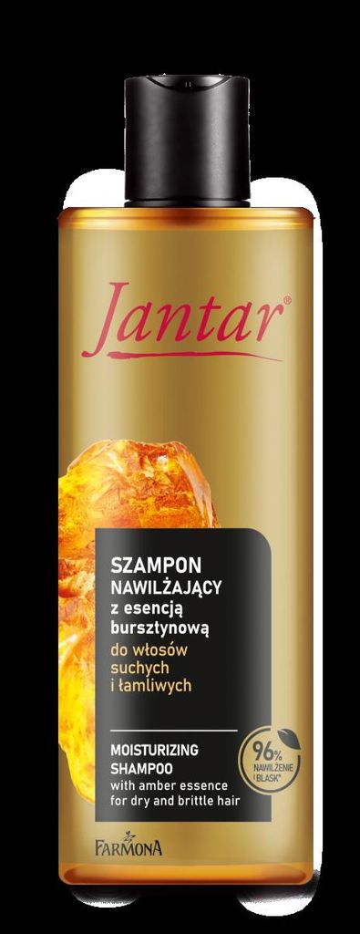 FARMONA Jantar Feuchtigkeitsspendendes Shampoo für trockenes Haar mit Amber-Essenz 300 ml