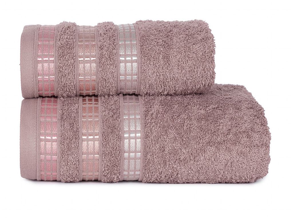 Handtuch 70x140 Lila Luxus Marquisette