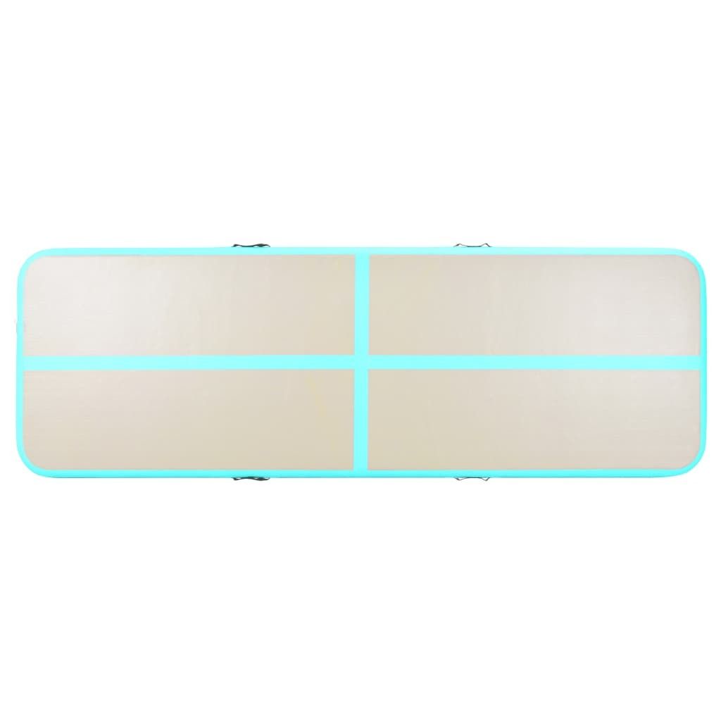 vidaXL Nafukovací gymnastická podložka s pumpou 600x100x10 Obrázek produktu 4