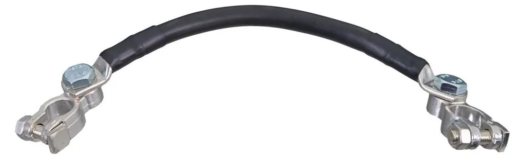 Tresse de masse en cuivre HELLA pour batterie et châssis de véhicule