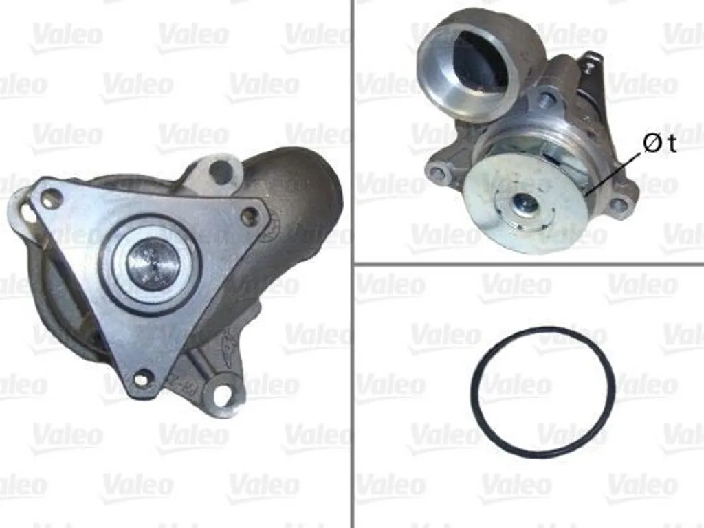 Pompe à eau de refroidissement Valeo 506976 pour Hyundai i10 et Getz