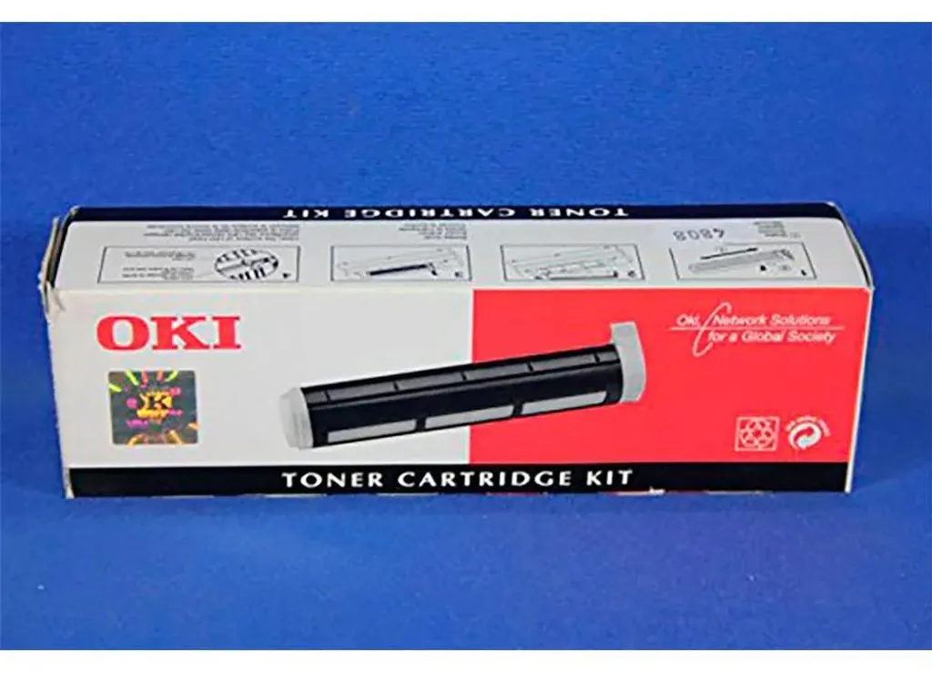 Toner noir original OKI 09002390 pour imprimante OKIPAGE et OKIFAX