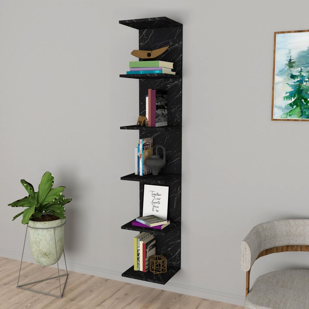 Nástenná polica "Surahammar" 180 x 35 x 32 cm Dekoratívna Obrázok produktu 
