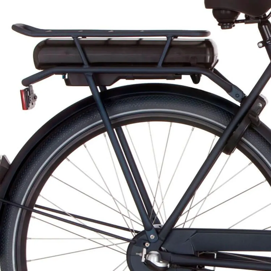 Porte-bagages vélo électrique arrière rigide Cortina E-U1 bleu