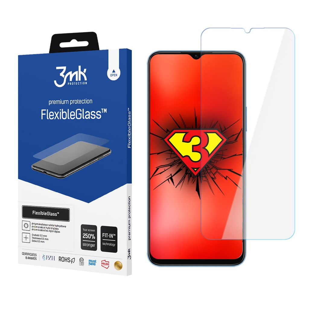 3mk Display Hybridglas FlexibleGlass für Honor X8 5G 0,3mm 7H