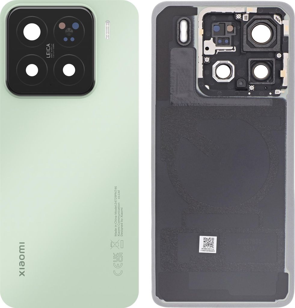 Xiaomi, oryginalna pokrywa baterii Xiaomi 15 z dwustronnym Zdjęcie produktu 