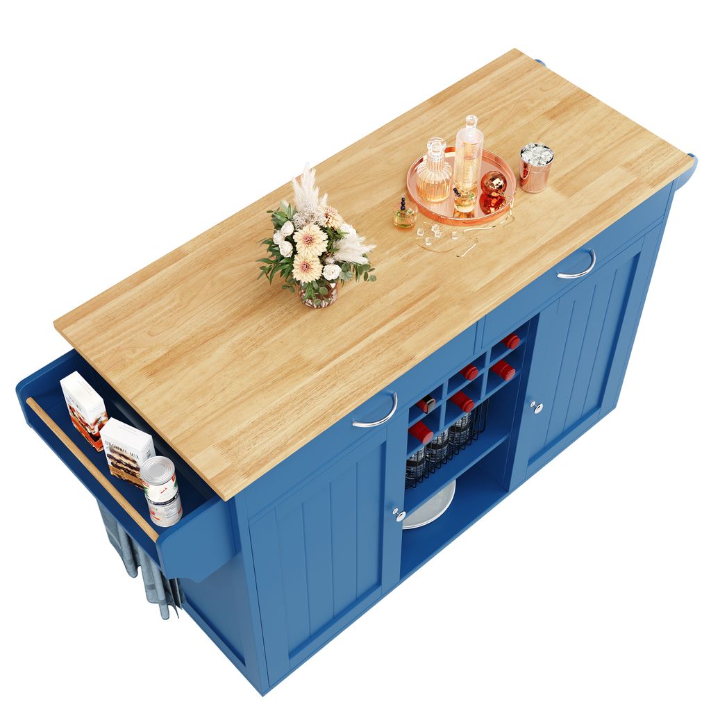 Flieks Servierwagen mit Weinkühler, Moderne Kücheninsel, Produktbild 