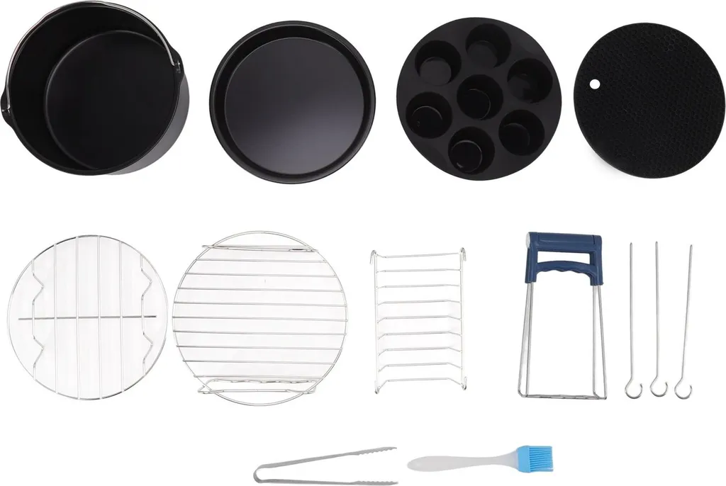 Entretien Facile Air Fryer avec ce Set en Acier Inox pour Cuisine