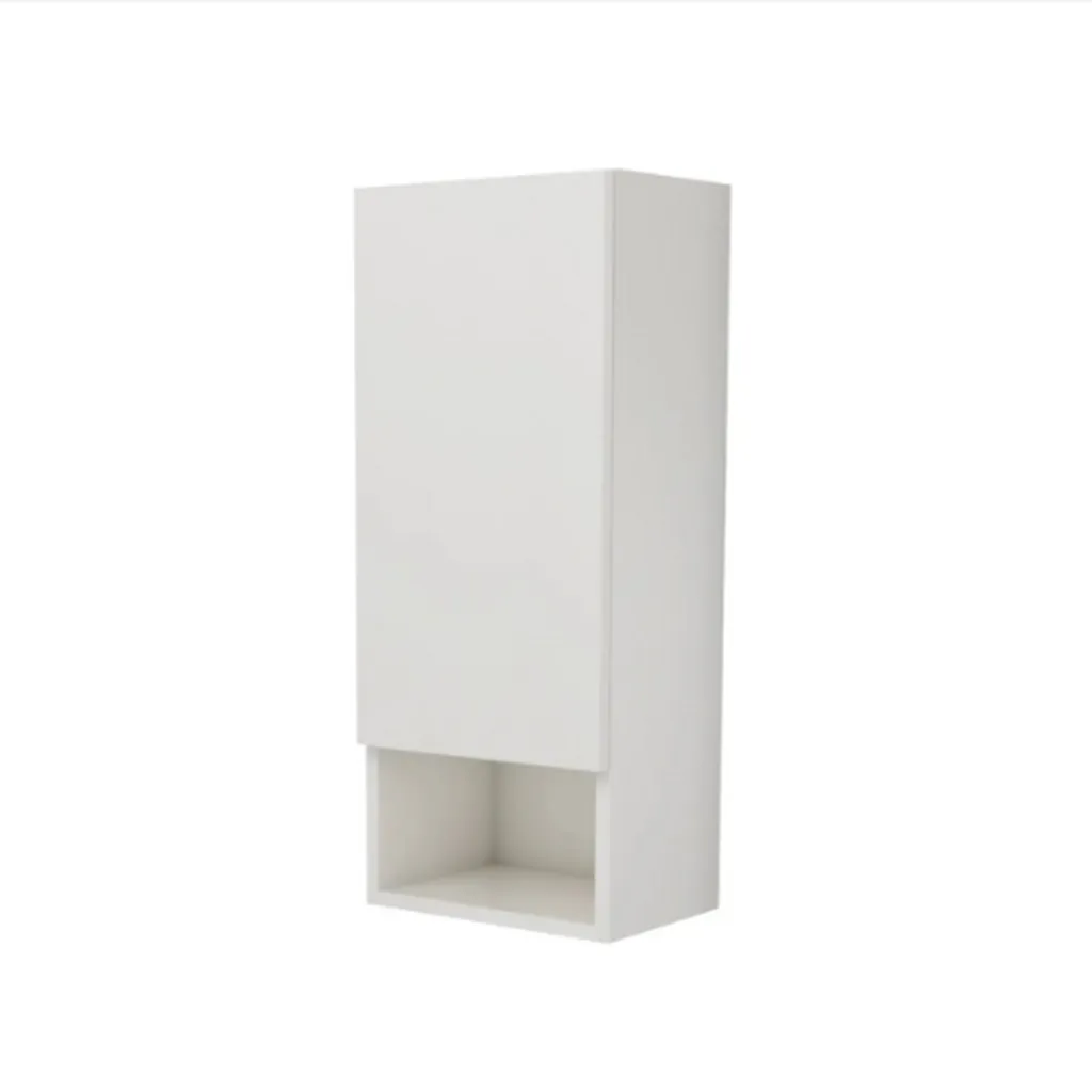 Armoire de salle de bains haaus Zed blanc brillant en MDF 30x22x72 cm
