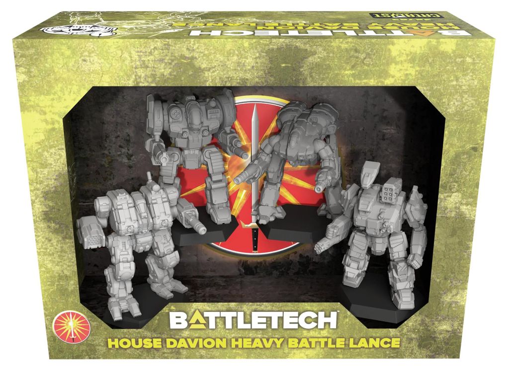 Battletech: Schwere Kampfgruppe des Hauses Davion – EN Produktbild 